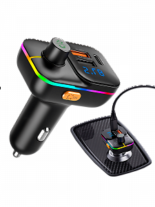 FM-модулятор трансмиттер автомобильный с Bluetooth TDS TS-CAF19